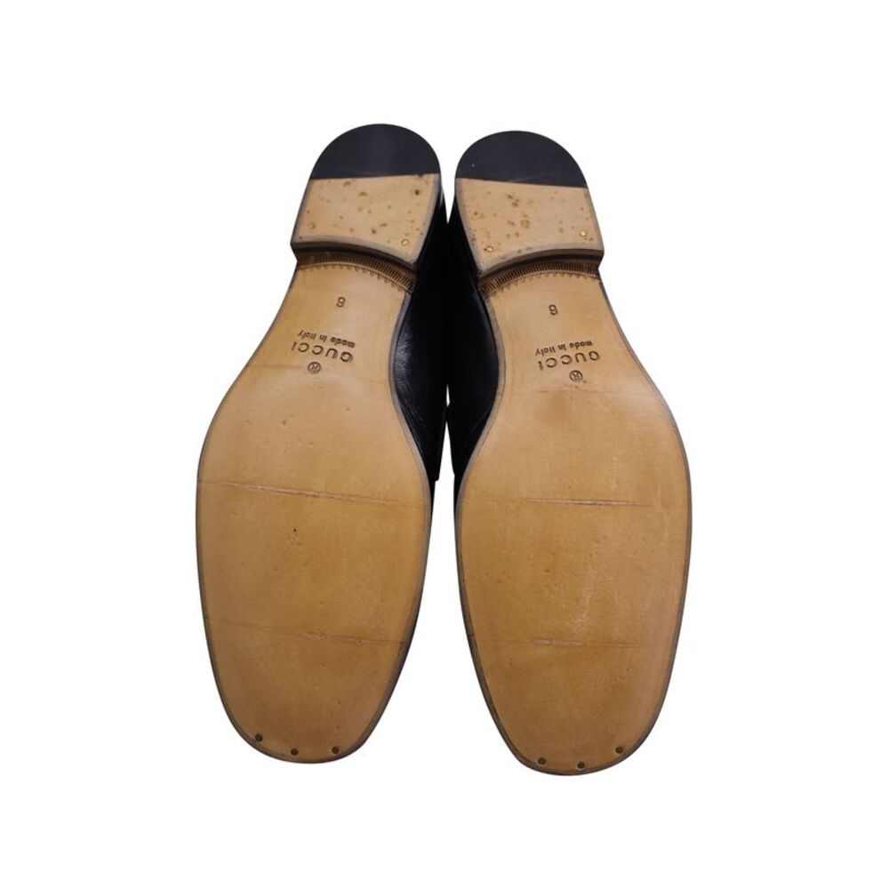 Gucci GG Marmont Loafers in Black Leather - Picture 5 of 8